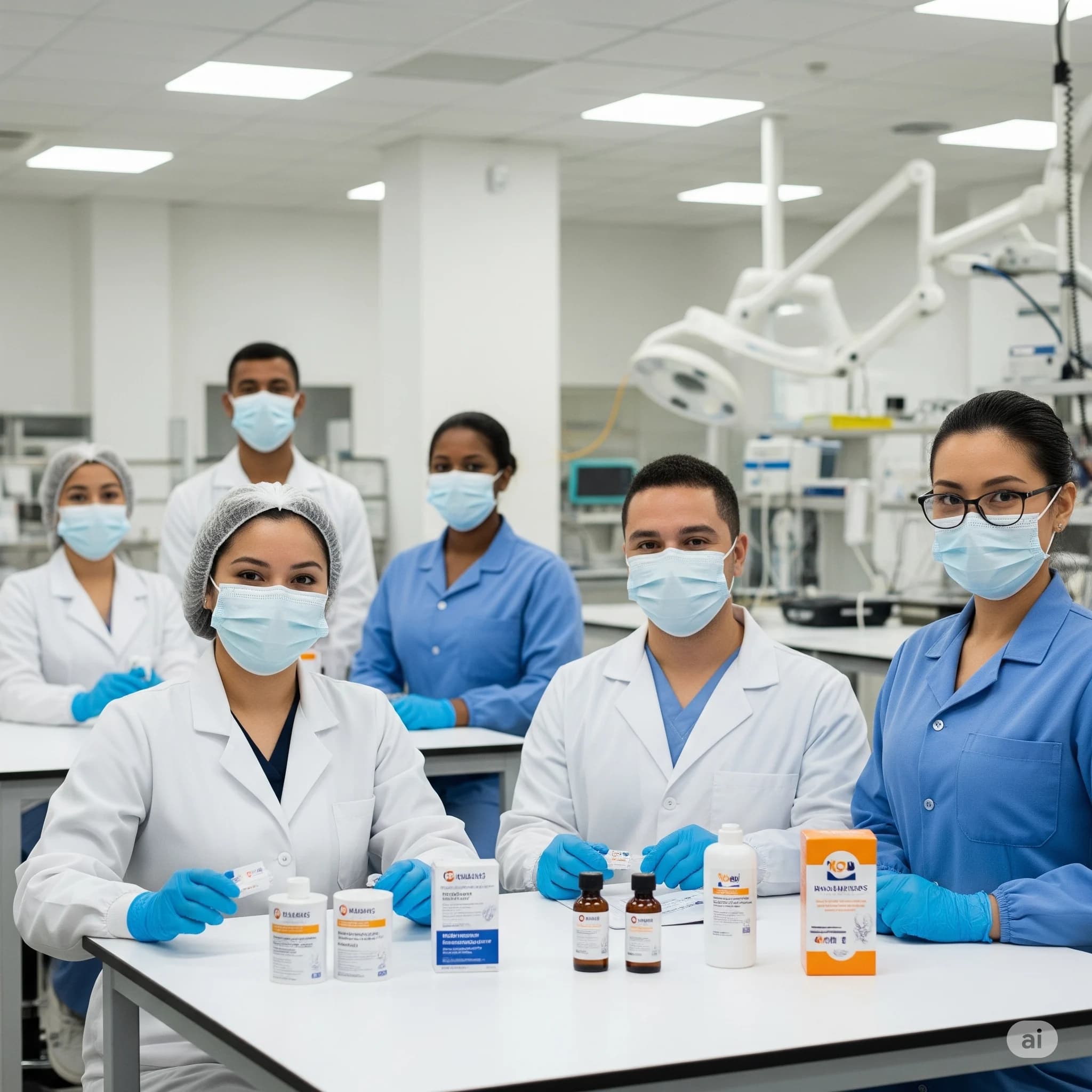 Cubrebocas y Suministros de Bioseguridad
