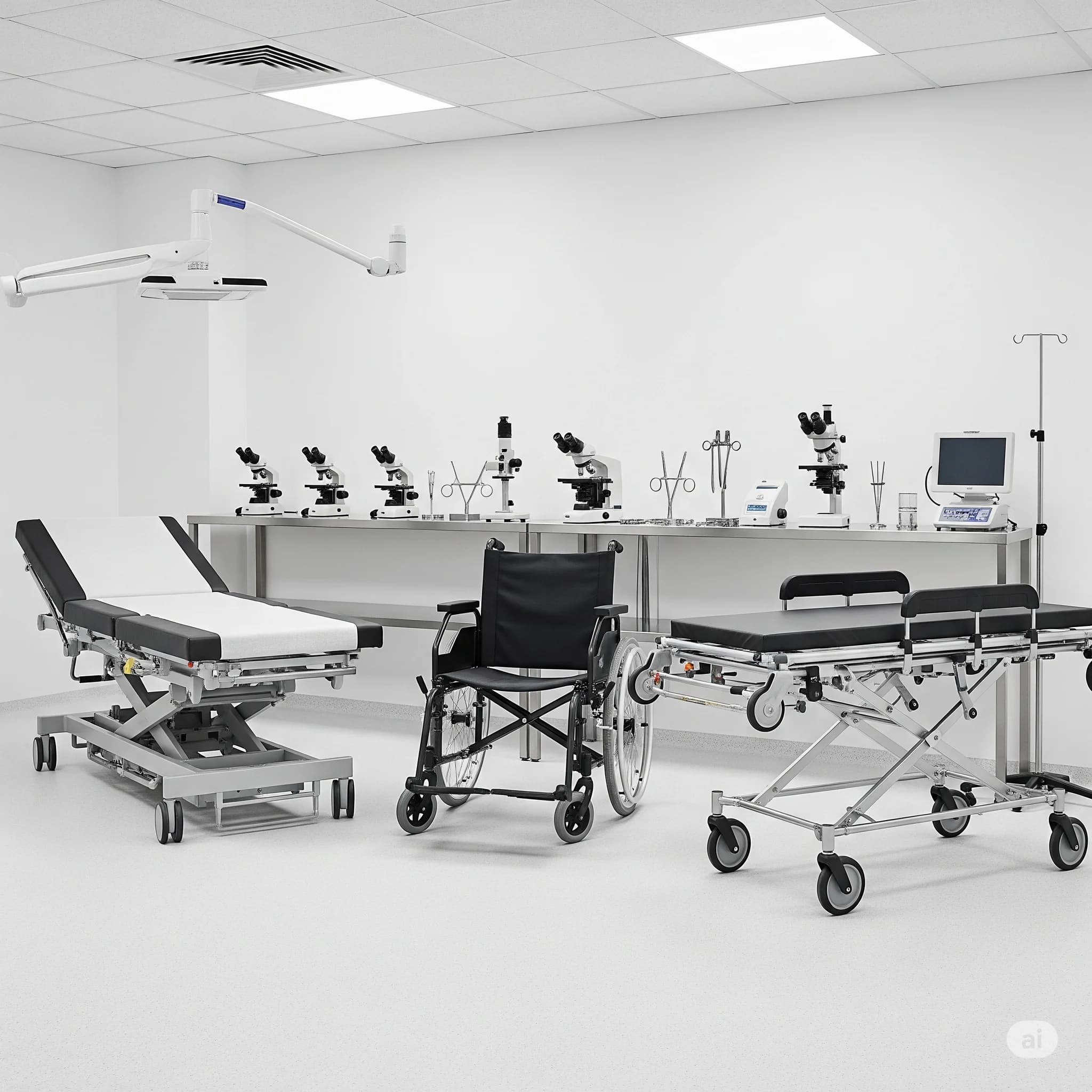 Equipo de Laboratorio y Mobiliario Médico